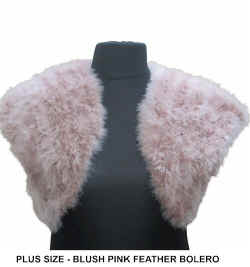 BLUSH PINK PLUS SIZE FEATHER BOLERO.jpg (30699 bytes)