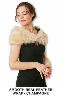 smooth feather wrap  champagne.jpg (29063 bytes)